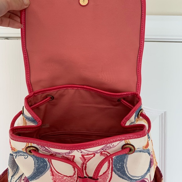 Vintage Coach Backpack main image 7